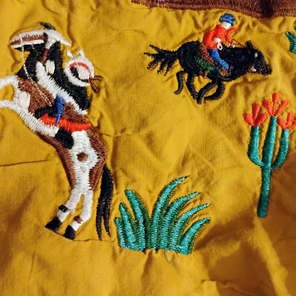 Western themed button up - Picture 2 of 4